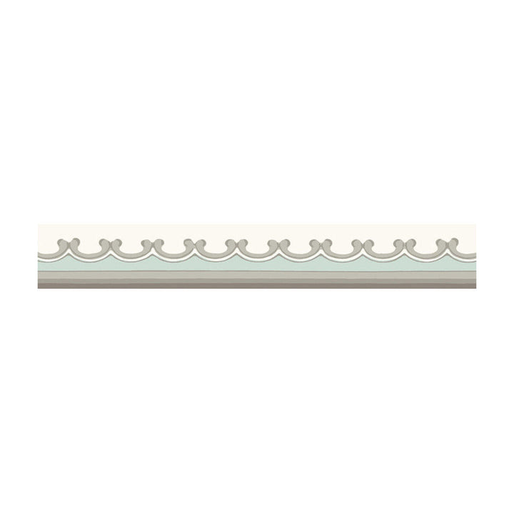 Broderie Border Duck Eg by Cole & Son Designer Wallcovering PAPER - 100% United Kingdom Horizontal: and Vertical: 1.6 - Swanky Fabrics -