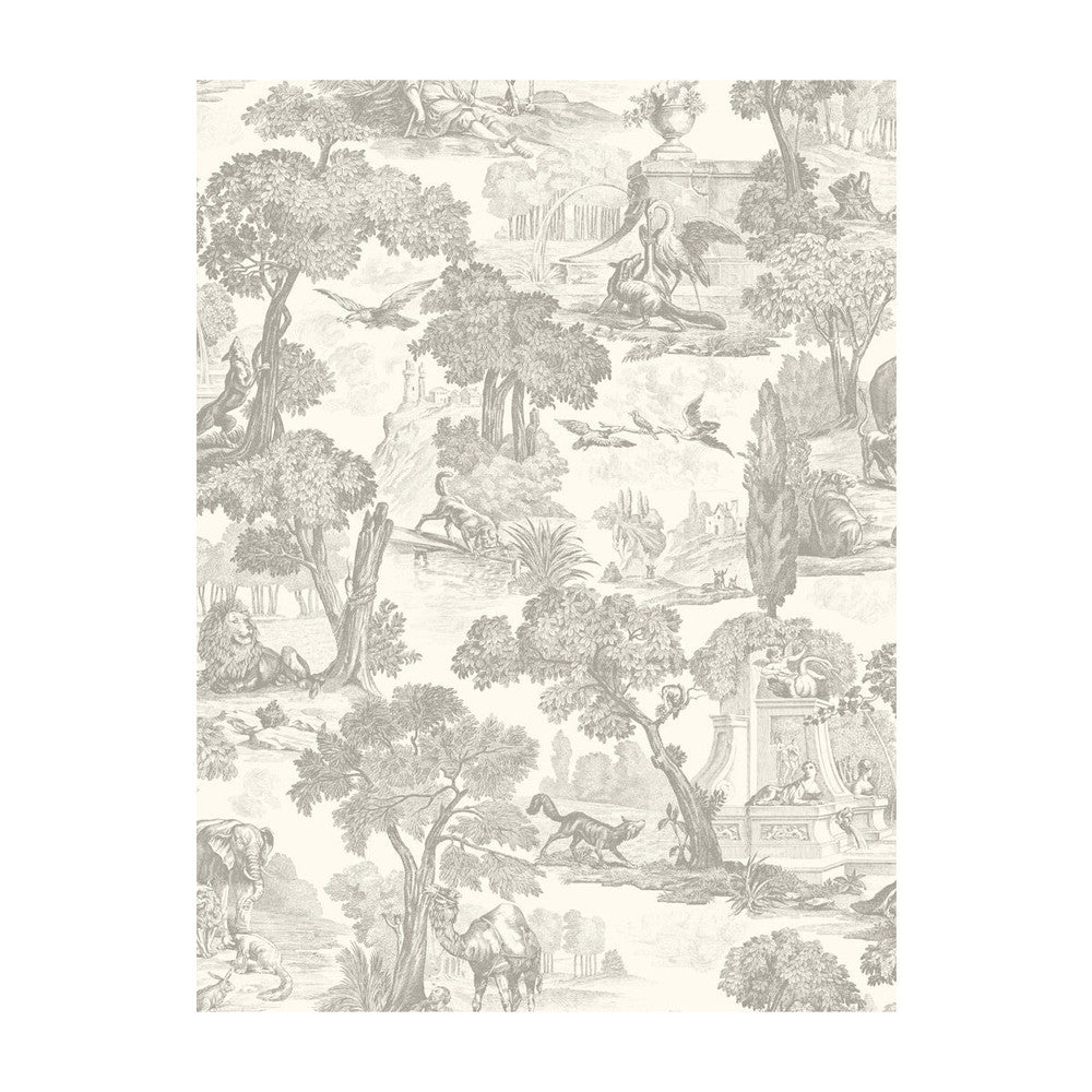 Versailles Charcoal by Cole & Son Designer Wallcovering - PAPER - 100% United Kingdom - Horizontal: - and Vertical: 36 27 - Swanky Fabrics -