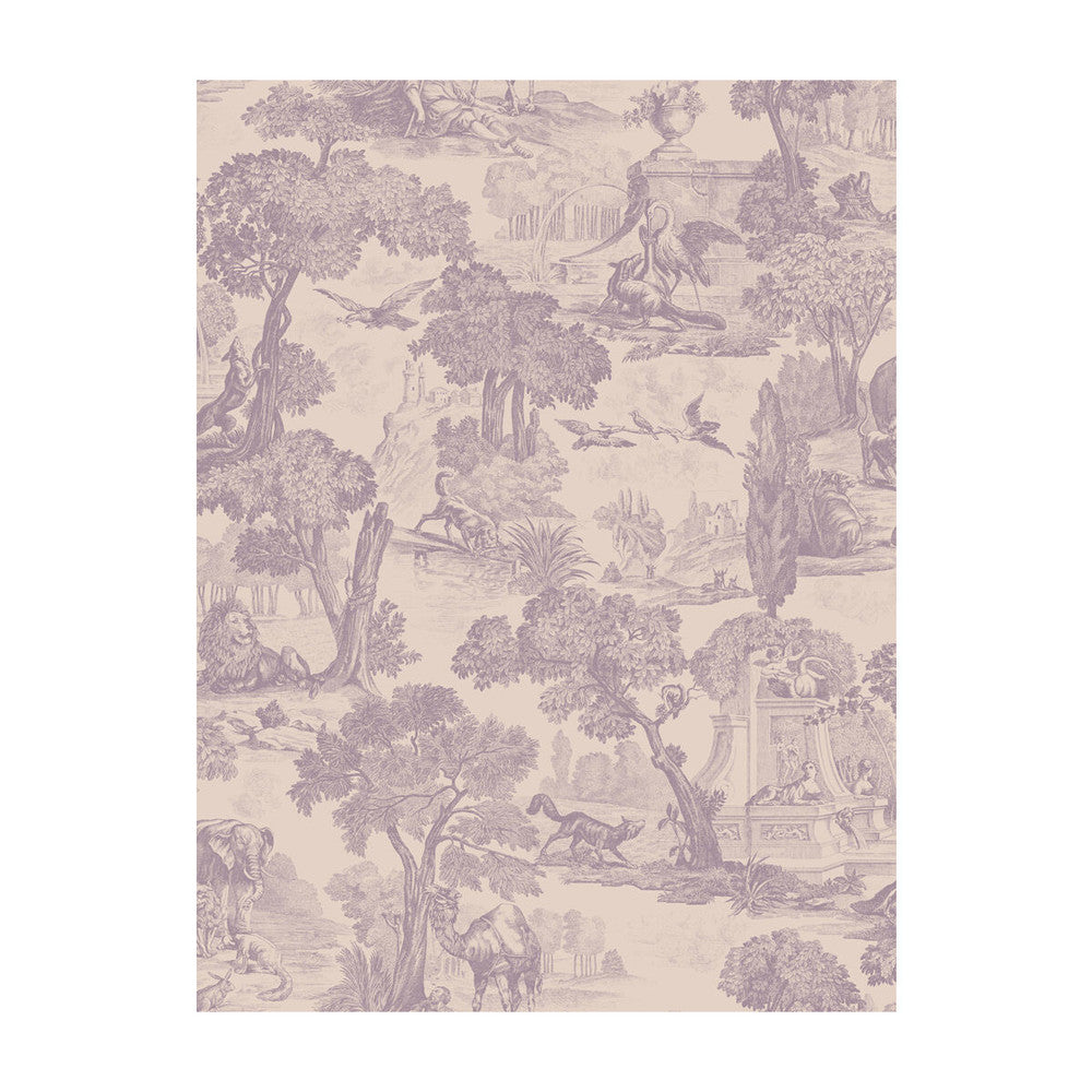 Versailles Mulberry by Cole & Son Designer Wallcovering PAPER - 100% United Kingdom Horizontal: and Vertical: 36 27 - Swanky Fabrics -