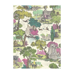 Cole & Son Wallpaper Versailles Grand Pink