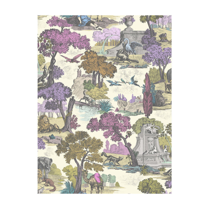 Versailles Grand Mulber by Cole & Son Designer Wallcovering PAPER - 100% United Kingdom Horizontal: and Vertical: 71.8 54 - Swanky Fabrics -