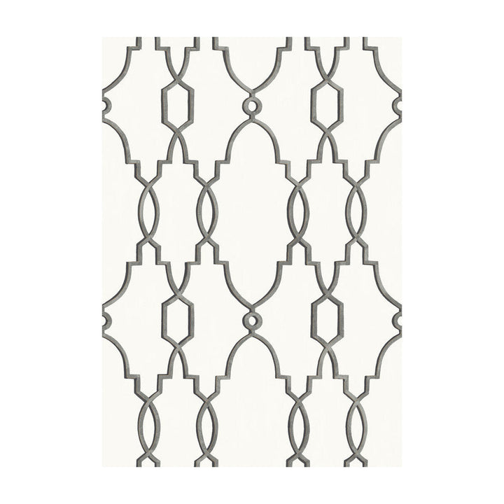 Parterre Charcoal by Cole & Son Designer Wallcovering - PAPER - 100% United Kingdom - Horizontal: - and Vertical: 15 21 - Swanky Fabrics -