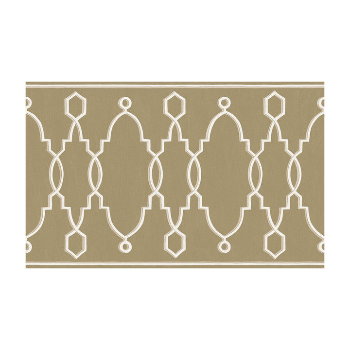 Parterre Border Gold by Cole & Son Designer Wallcovering PAPER - 100% United Kingdom Horizontal: and Vertical: 15.7 - Swanky Fabrics -