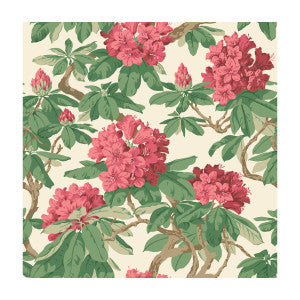 Cole & Son Wallpaper Bourlie Carmine