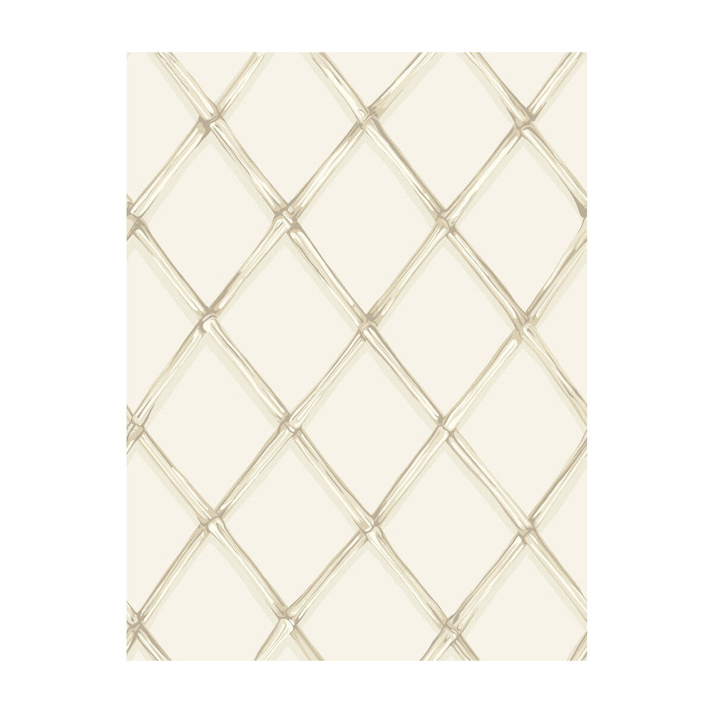 Bagatelle Ivory by Cole & Son Designer Wallcovering PAPER - 100% United Kingdom Horizontal: and Vertical: 27.5 21 - Swanky Fabrics -