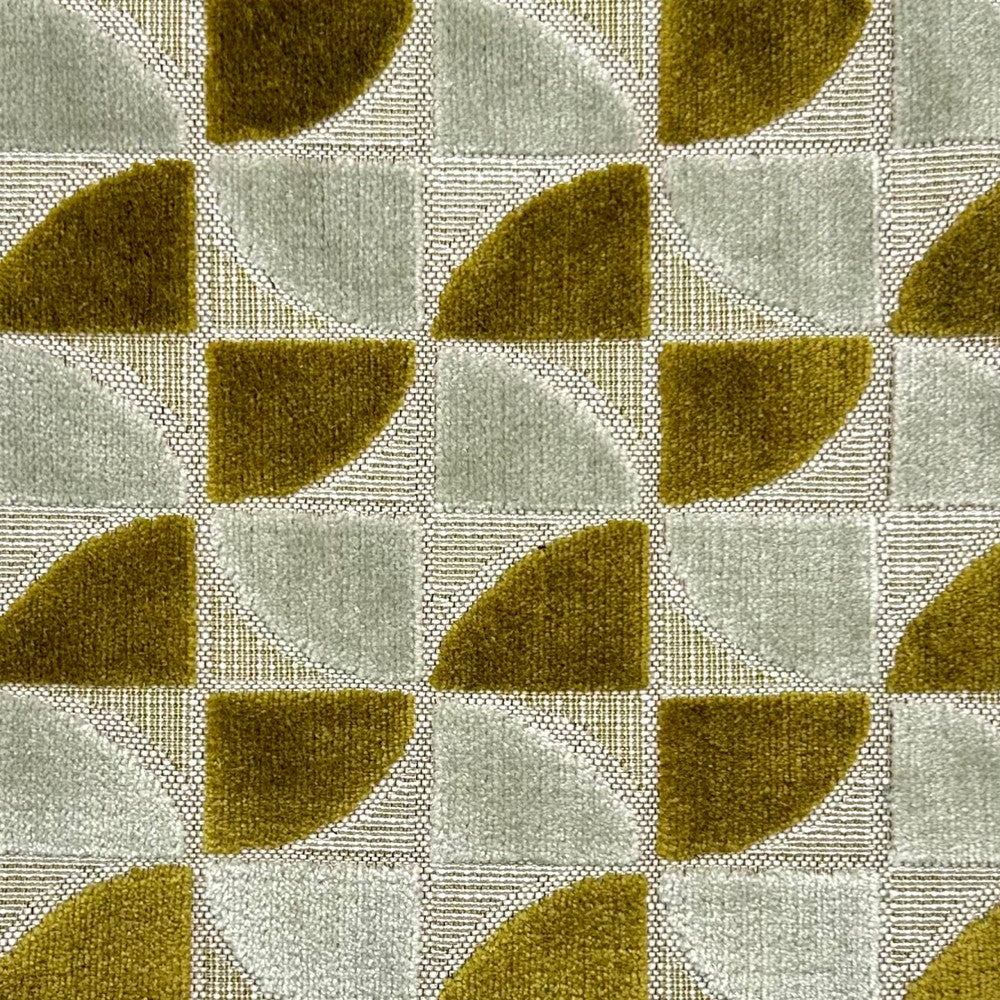Pinwheel Moss by Europatex Designer Fabric Pinwheel 56% Polyester, 44% Cotton 13.5" H, 3.5" V 54.00 inches - Swanky Fabrics -