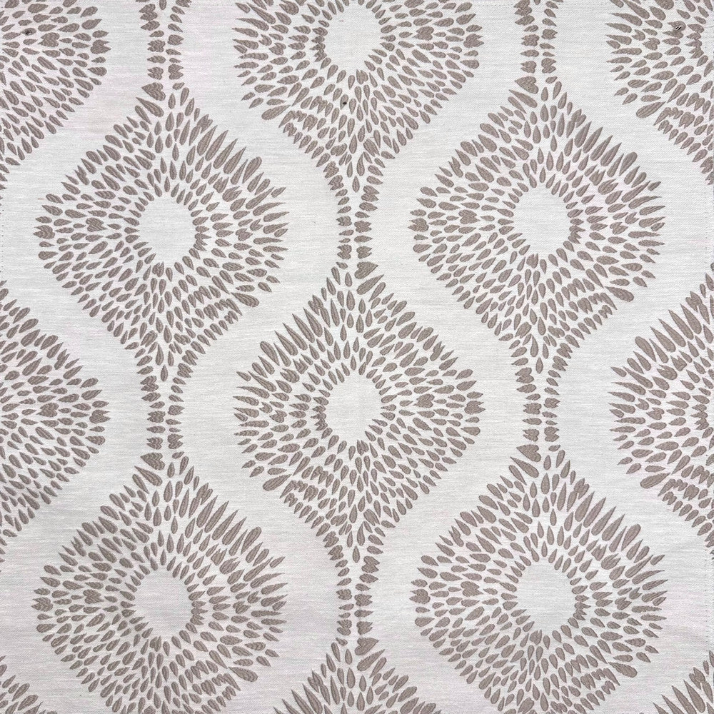 Emb By Lomasi B Gray by Europatex Designer Fabric Embroideries by Lomasi 70% Polyester, 15% Cotton, 15% Linen 9.71" H, 9.89" V 54.00 inches - Swanky Fabrics -