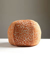 Scalamandre Pillow Leopard   12 Dia - Orange Koi A9SLEOPILL0006