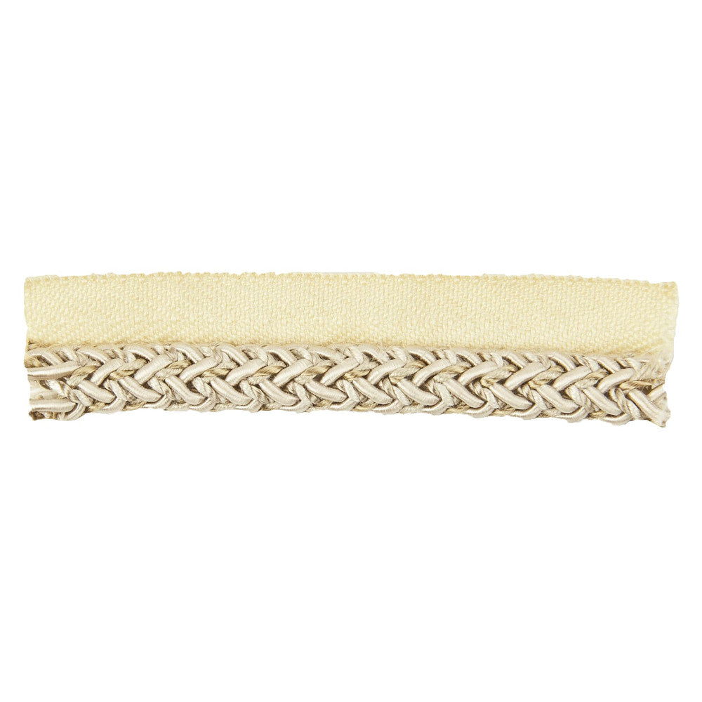 Abba 1 Sand by Stout Designer Trim Bedazzle Trim 48% Spun Viscose 43% Cotton 9% Polyester CHINA Horizontal: 0 and Vertical: 0 0.25 in - Swanky Fabrics -