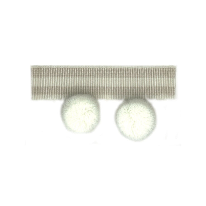 Abbott 5 Natural by Stout Designer Trim METROPOLITAN 74%ACR 17%SVI 9%POL CHINA </p><p>Repeat: 0 1.75 in - Swanky Fabrics -