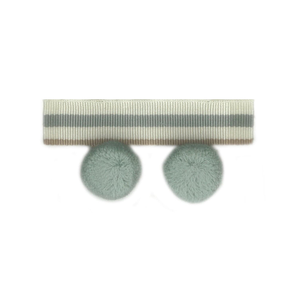Abbott 6 Shoreline by Stout Designer Trim METROPOLITAN 74%ACR 17%SVI 9%POL CHINA </p><p>Repeat: 0 1.75 in - Swanky Fabrics -
