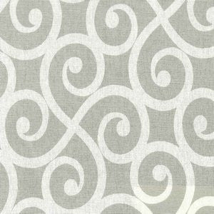 Abilene Fog by Norbar Designer Fabric See Sample 100% COTTON TURKMANISTAN 30,000 WYZENBEEK 6 3/4"V 6 3/4"H 54 - Swanky Fabrics -