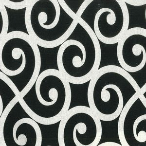 Abilene Noir by Norbar Designer Fabric See Sample 100% COTTON TURKMANISTAN UFAC 1, CAL 117, NFPA 260 </p><p>Repeat: Horizontal: 6 3/4" and Vertical: 6 3/4" 54 - Swanky Fabrics -