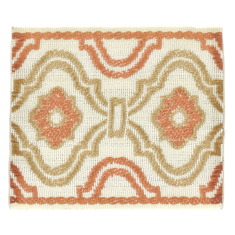 About 10 Tile by Stout Designer Trim INSIGHTS TRIM 51%SVI 49%POL CHINA </p><p>Repeat: 0 3.38 in - Swanky Fabrics -