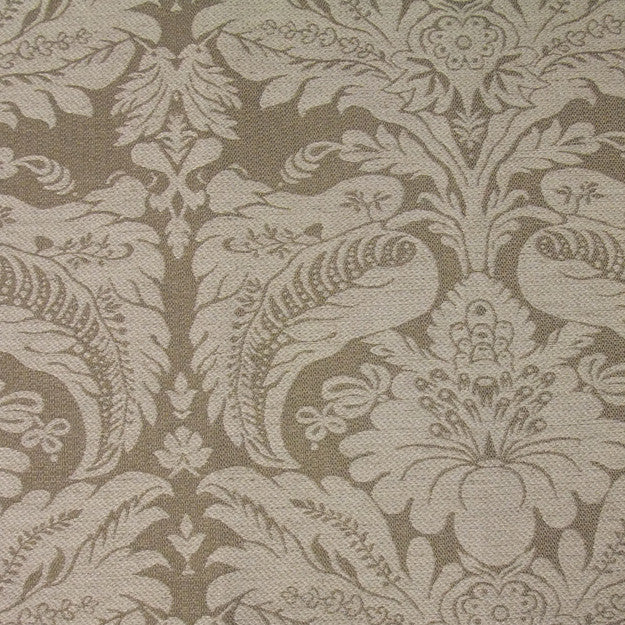 Abraham 33J6081 by JF Designer Fabric Wesley Mancini By Color Shiitake Book 26% Rayon, 25% Rayon, 21% Cotton, 19% Polyester, 9% Flax United States 45000 Horizontal: 14 and Vertical: 13.75 57 - Swanky Fabrics -