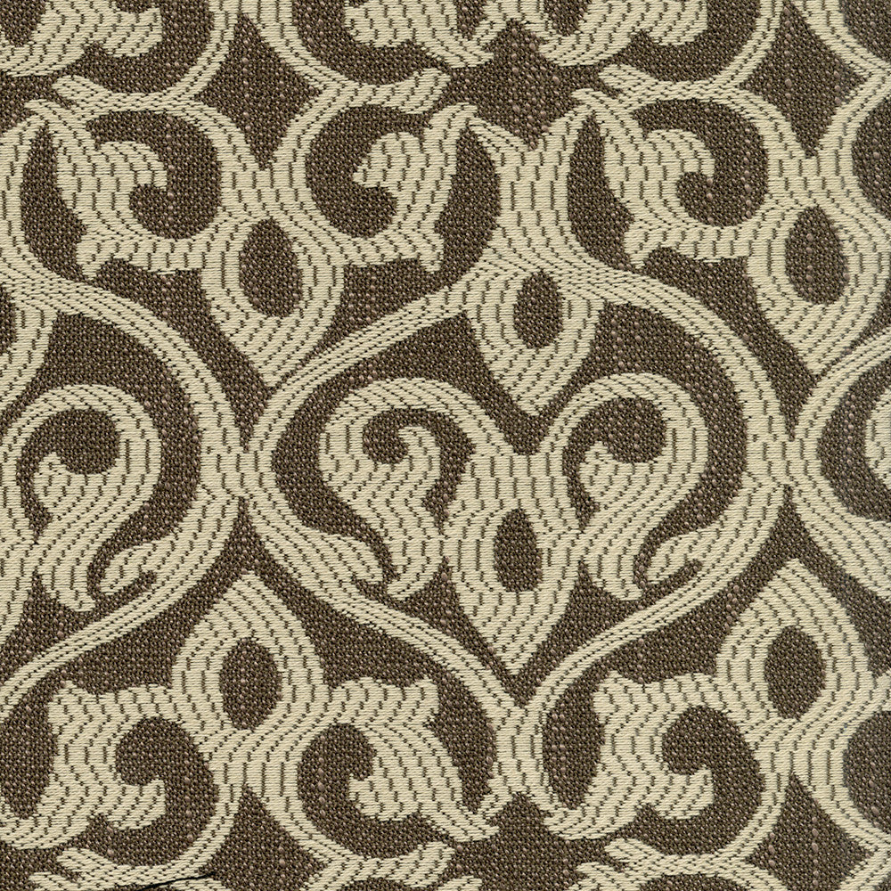 Falsetto 87 Teak by ABBEYSHEA Designer Fabric 10% Rayon, 85% Polyester, 5% Linen China 25,000 Double Rubs (Wyzenbeek) </p><p>Repeat: Horizontal: 7.28" (18.49 cm) Up the Roll and Vertical: 5.04" (12.80 cm) Across the Roll 56" (142 cm) - Swanky Fabrics -