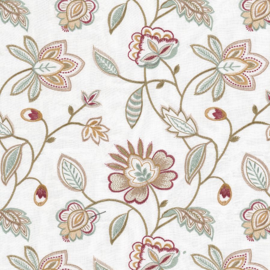 Accrued 2 Partytime by Stout Designer Fabric Accrued 2 Partytime by Stout Fabric COMFORTABLE LIVING TEAROSE/SORBET 56%LIN 44%COT %VEMB India Horizontal: 13.125 and Vertical: 15 51 in - Fabric Carolina -