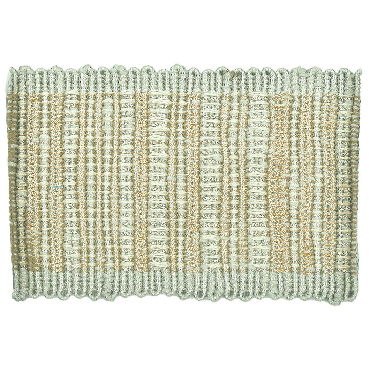 Action 11 Dewkist by Stout Designer Trim ILLUMINATE TRIM 64%COT 26%SVI 5%LIN 5%MTL CHINA FLAME RETARDANT-N.F.P.A. 260A CLASS 1 CATB 117-2013 WYZENBEEK 50 000 DOUBLE RUB WEAR TEST (HEAVY DUTY) Horizontal: 0.000 and Vertical: 0.000 2.5 in - Swanky Fabrics -