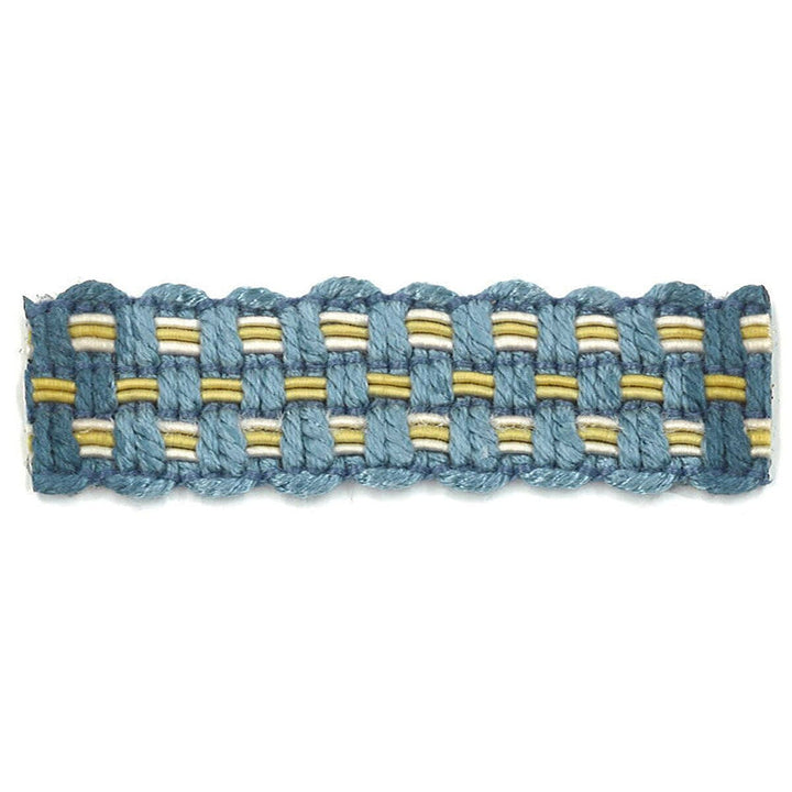 Adapt 13 Cornflower by Stout Trim Stout Trim Adapt 13 CornflowerTrim ART OF DESIGN TRIM-2 TAPES 100%SVI CHINA </p><p>Repeat: H: 0.000, V: 0.000 0.88 in - Fabric Carolina -
