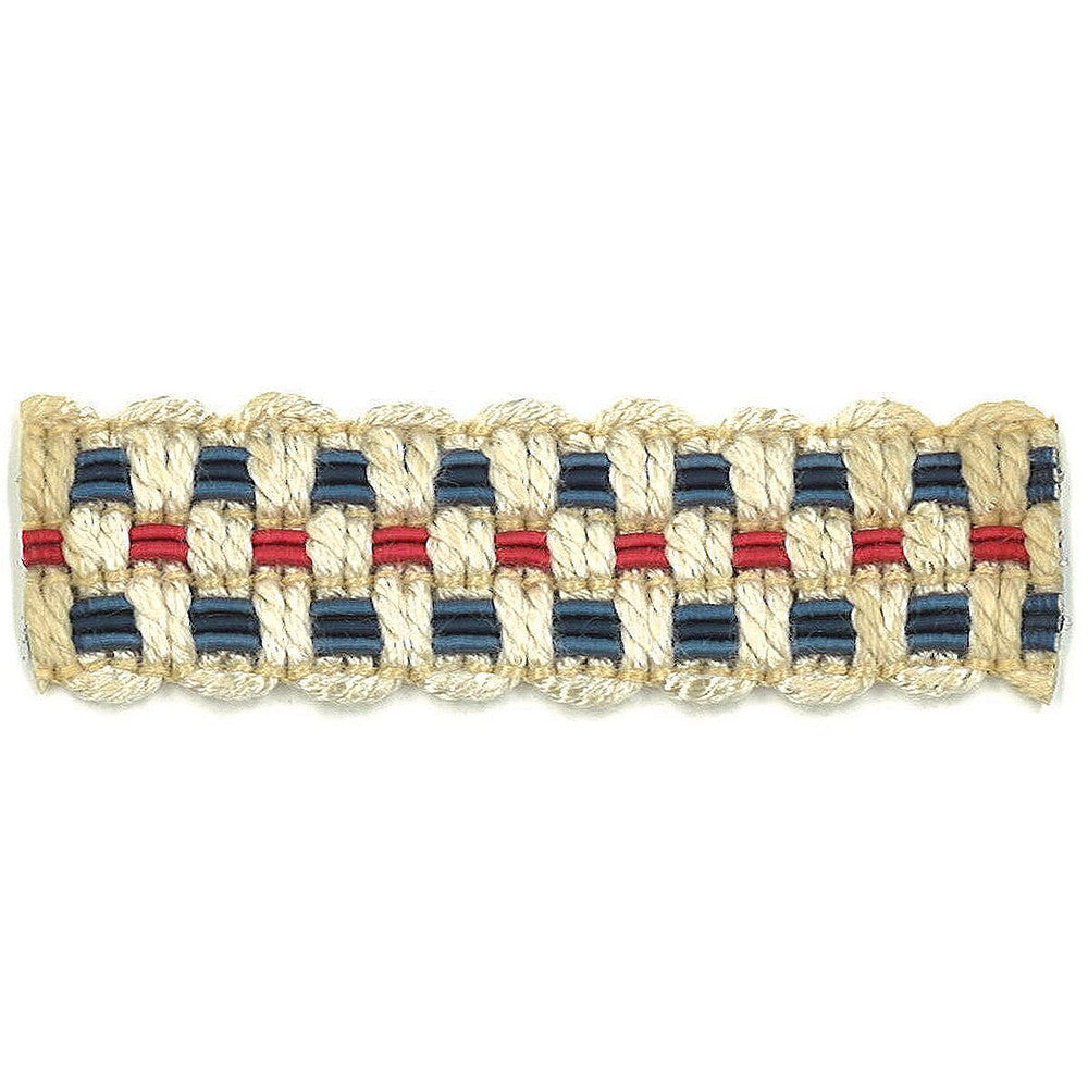 Adapt 19 Americana by Stout Trim Stout Trim Adapt 19 AmericanaTrim ART OF DESIGN TRIM-2 TAPES 100%SVI CHINA </p><p>Repeat: H: 0.000, V: 0.000 0.88 in - Fabric Carolina -