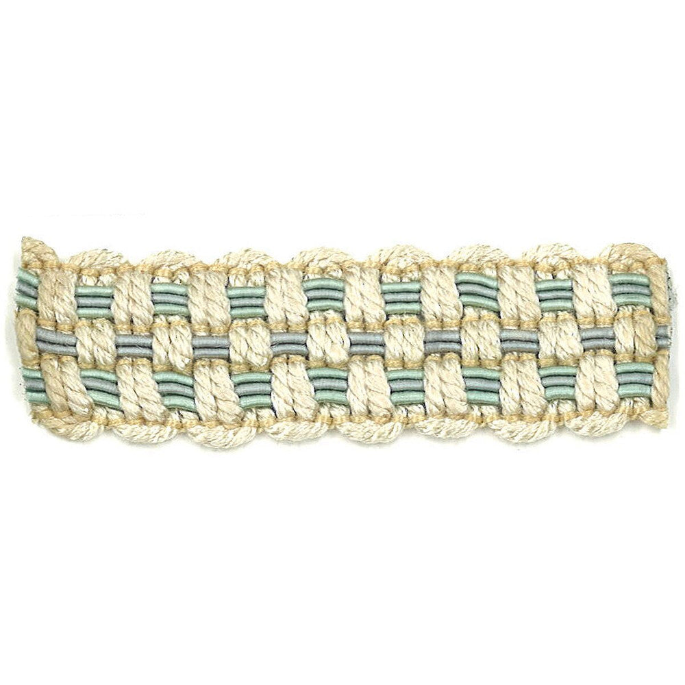 Adapt 20 Beachglass by Stout Designer Trim Art Of Design Trim-2 Tapes 100% Spun Viscose CHINA Horizontal: 0 and Vertical: 0 0.88 in - Swanky Fabrics -