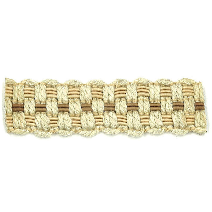 Adapt 24 Sand by Stout Designer Trim ART OF DESIGN TRIM-2 TAPES 100%SVI CHINA Horizontal: 0.000 and Vertical: 0.000 0.88 in - Swanky Fabrics -