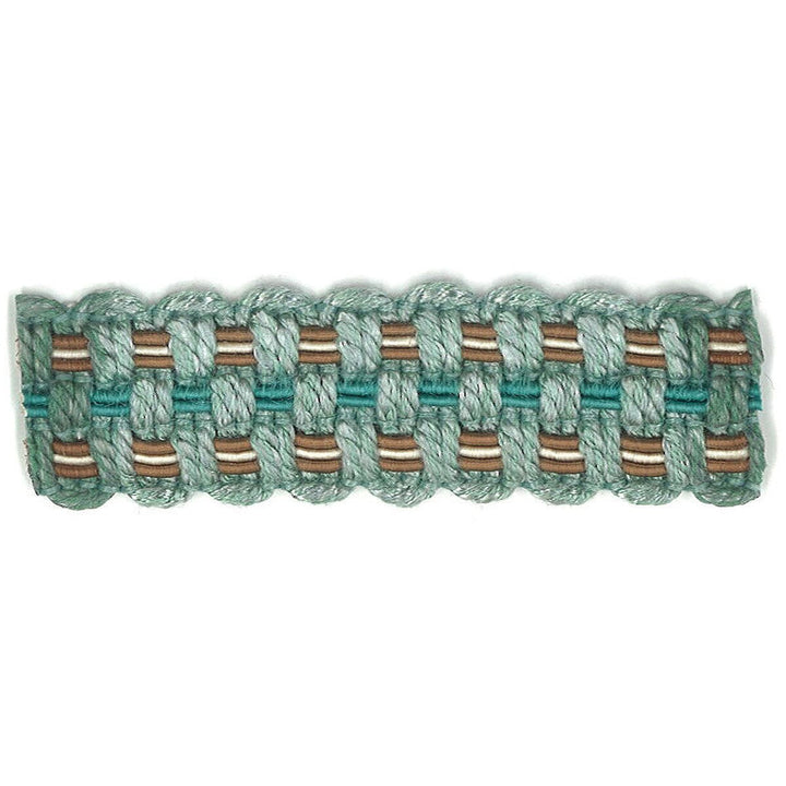 Adapt 27 Pacific by Stout Designer Trim ART OF DESIGN TRIM-2 TAPES 100%SVI CHINA Horizontal: 0.000 and Vertical: 0.000 0.88 in - Swanky Fabrics -