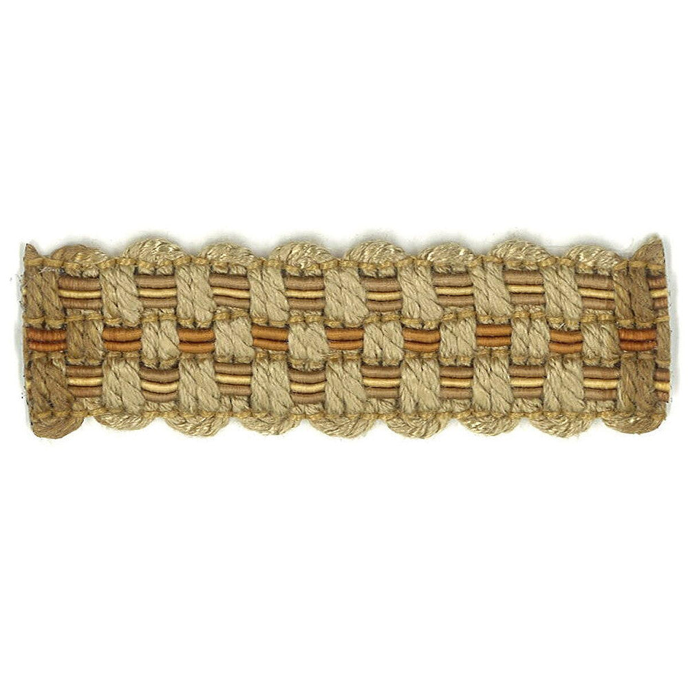 Adapt 29 Fawn by Stout Designer Trim ART OF DESIGN TRIM-2 TAPES 100%SVI CHINA </p><p>Repeat: 0 0.88 in - Swanky Fabrics -