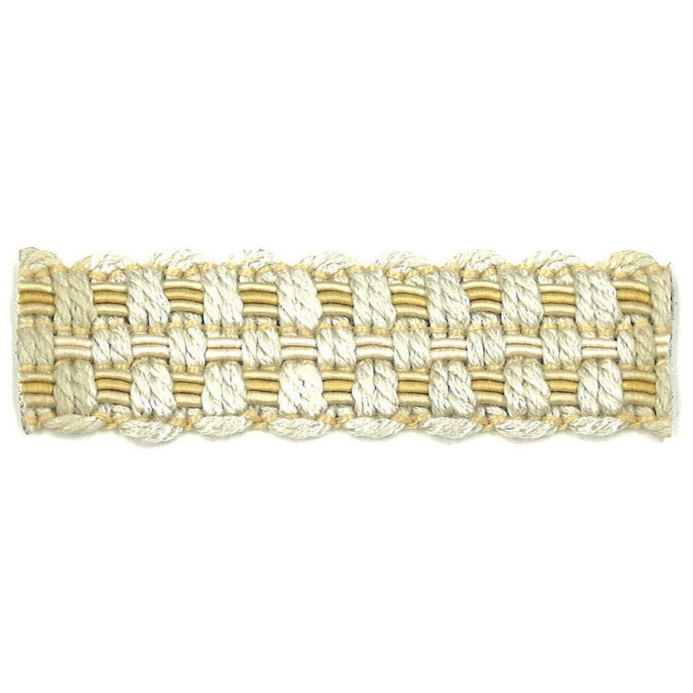 Adapt 31 Ivory by Stout Designer Trim Art Of Design Trim-2 Tapes 100% Spun Viscose CHINA Horizontal: 0 and Vertical: 0 0.88 in - Swanky Fabrics -