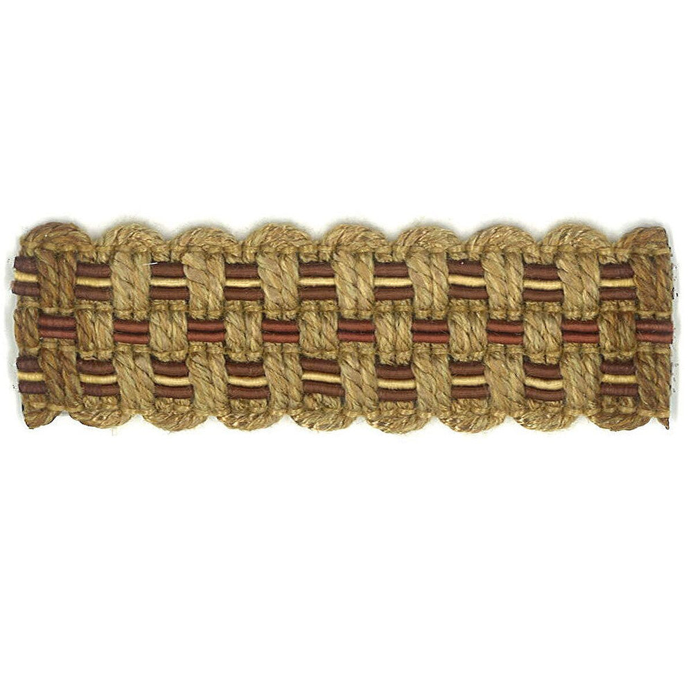 Adapt 33 Rosewood by Stout Designer Trim ART OF DESIGN TRIM-2 TAPES 100%SVI CHINA Horizontal: 0.000 and Vertical: 0.000 0.88 in - Swanky Fabrics -