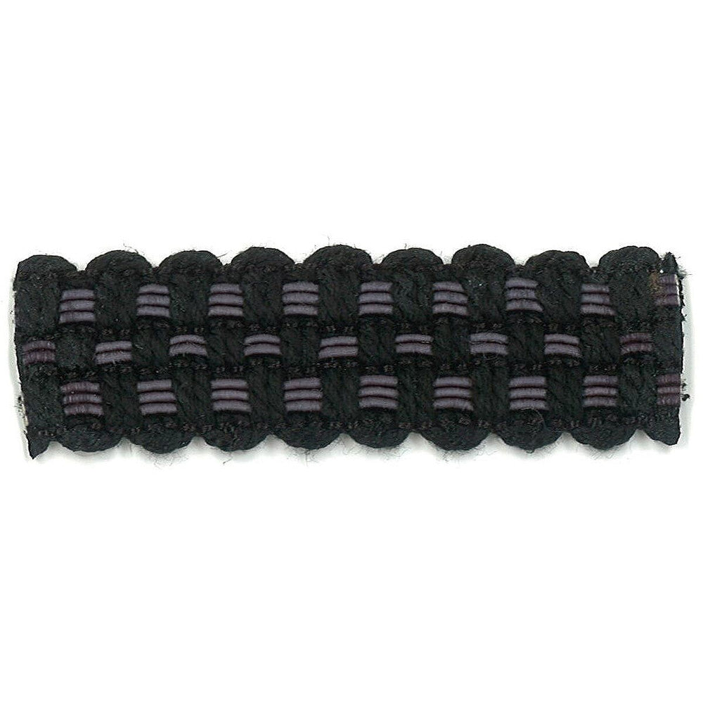 Adapt 9 Ebony by Stout Designer Trim ART OF DESIGN TRIM-2 TAPES 100%SVI CHINA </p><p>Repeat: 0 0.88 in - Swanky Fabrics -
