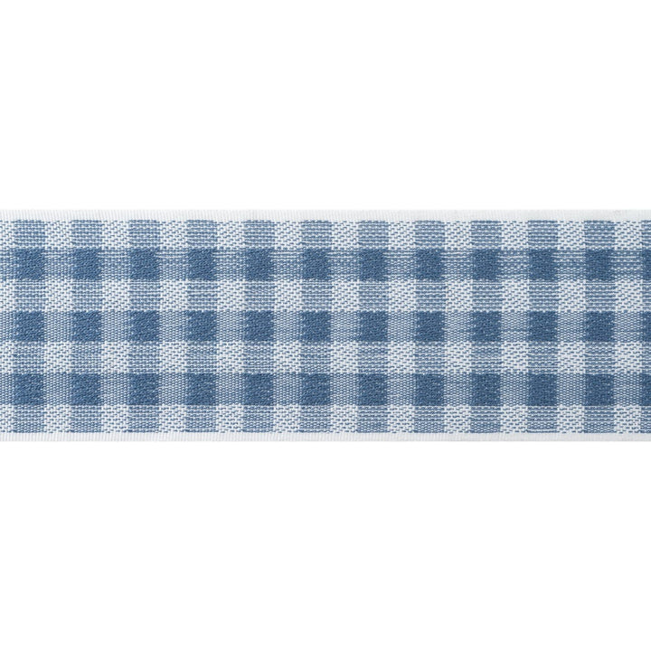 June Tape French Blue AE12305 by Thibaut Trim Thibaut Trim June Tape French Blue AE12305Trim SOLEIL 100% Cotton U.S.A </p><p>Repeat: H: , V: 3 in  (7.62 cm) - Fabric Carolina -