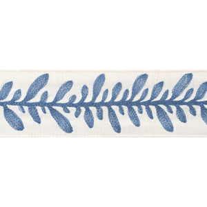 Thibaut Trim Calathea Tape French Blue AE12326