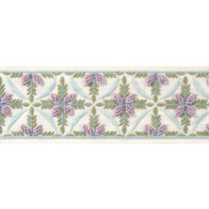 Thibaut Trim Leila Tape Lilac and Willow AE12342