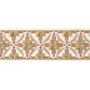 Thibaut Trim Leila Tape Soft Gold and Ginger AE12344