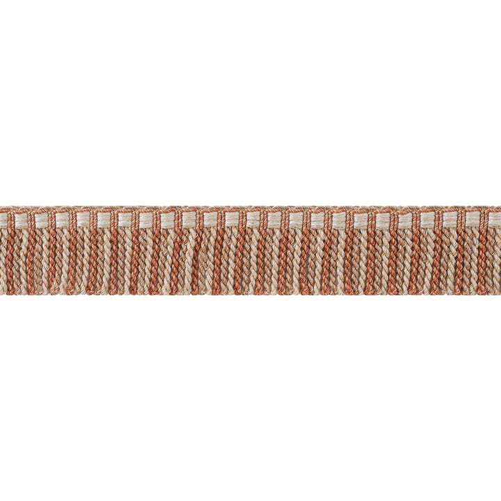 Esme Fringe Paprika and Nutmeg AE12356 by Thibaut Trim Thibaut Trim Esme Fringe Paprika and Nutmeg AE12356Trim ISLANDER 63% Polyester, 37% Cotton U.S.A </p><p>Repeat: H: , V: 1.5 in  (3.81 cm) - Fabric Carolina -