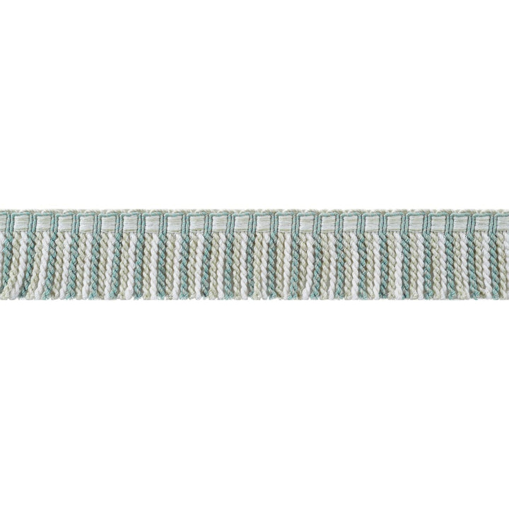 Esme Fringe Aqua and Willow AE12359 by Thibaut Trim Thibaut Trim Esme Fringe Aqua and Willow AE12359Trim ISLANDER 63% Polyester, 37% Cotton U.S.A </p><p>Repeat: H: , V: 1.5 in  (3.81 cm) - Fabric Carolina -