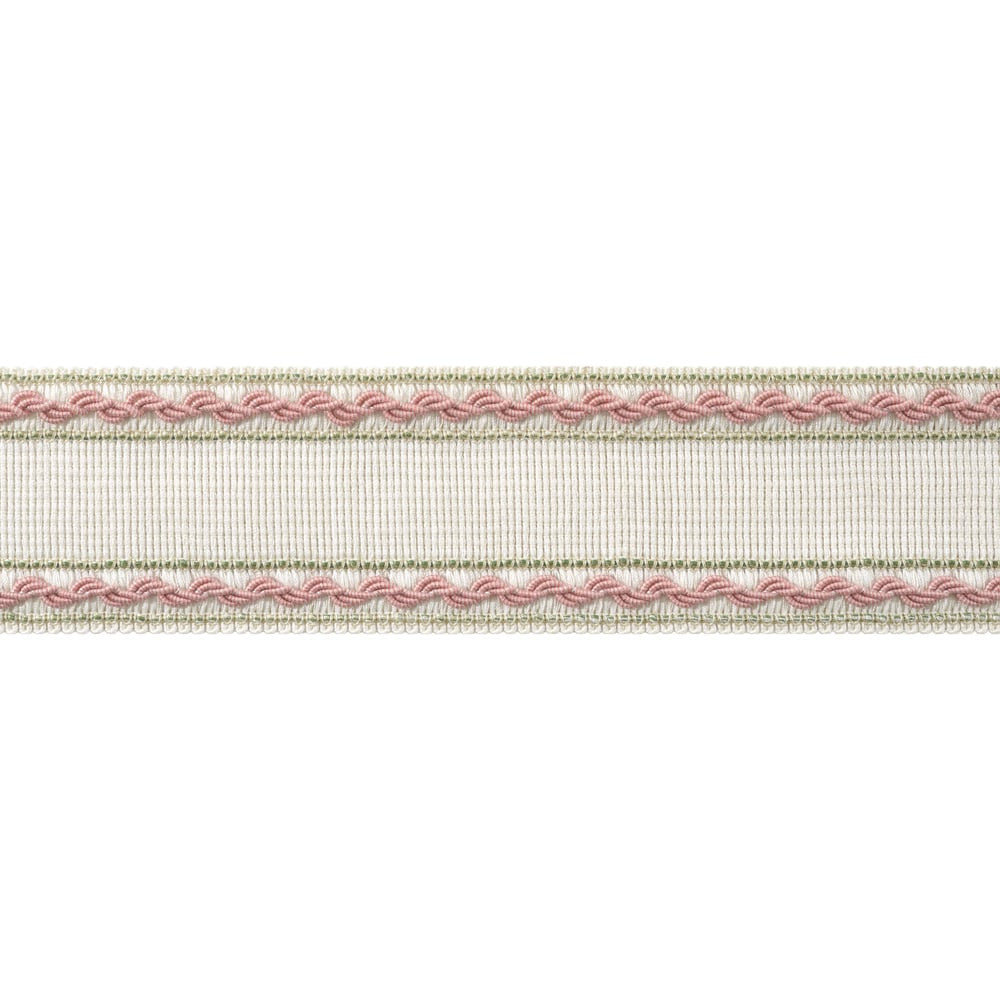 Gabrielle Tape Rose and Willow AE12365 by Thibaut Trim Thibaut Trim Gabrielle Tape Rose and Willow AE12365Trim ISLANDER 96% Polyester, 4% Cotton U.S.A </p><p>Repeat: H: , V: 2.25 in  (5.71 cm) - Fabric Carolina -