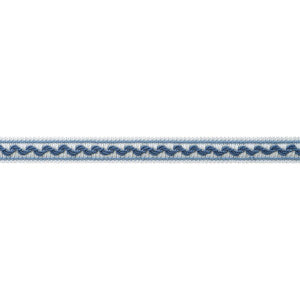Thibaut Trim Bree Tape French Blue and Sky AE12377