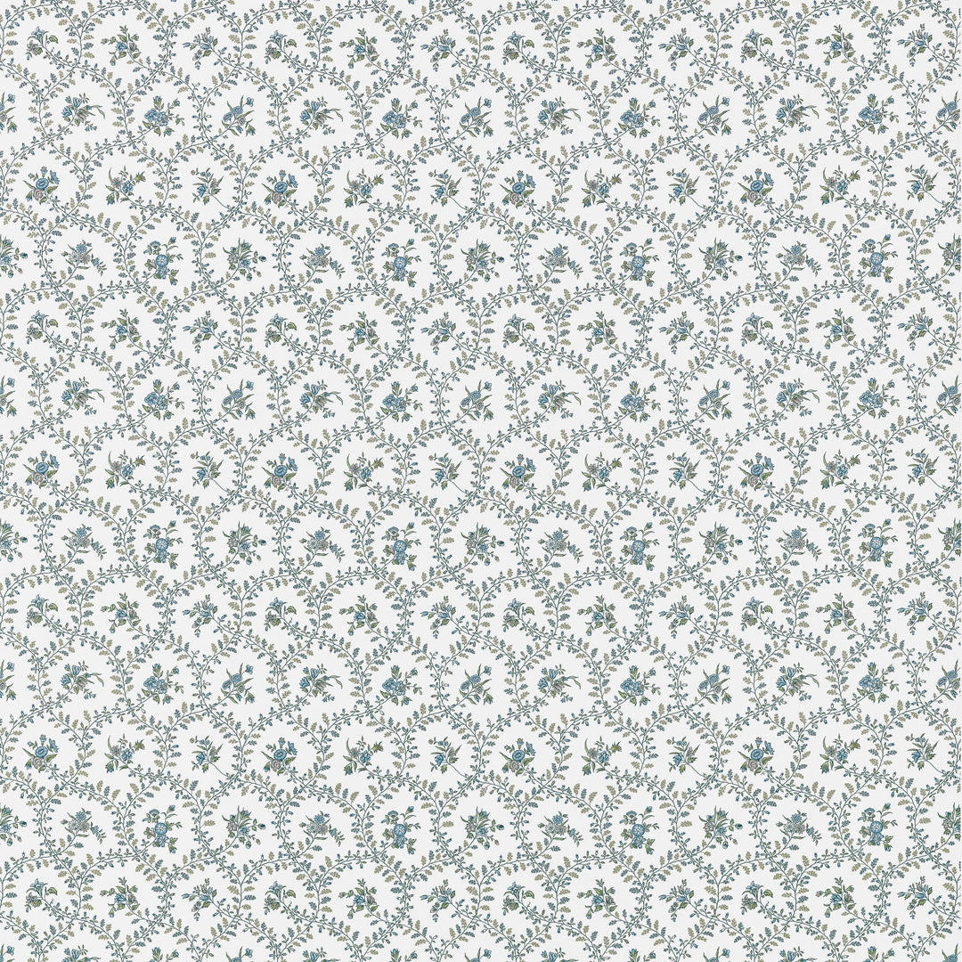 Anna French Fabric JULIETTE TRAIL - Blue and Green