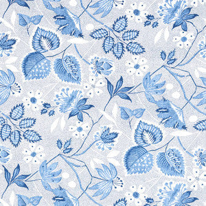 Anna French Fabric Indienne Hazel Blue AF15116