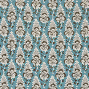 Anna French Fabric Cornwall Brown and Slate AF15122