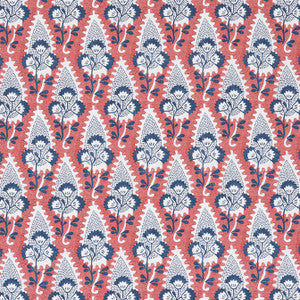 Anna French Fabric Cornwall Red and Blue AF15124