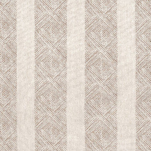 Anna French Fabric Clipperton Stripe Brown on Natural AF15130