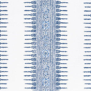 Anna French Fabric Javanese Stripe Navy and White AF15137