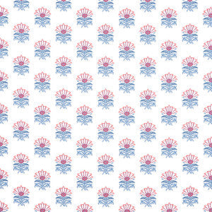 Anna French Fabric Milford Red and Blue AF15156