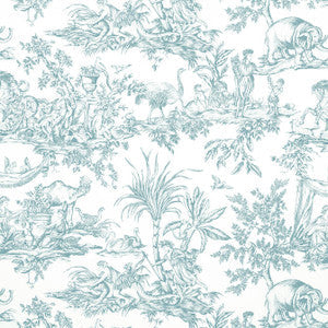 Anna French Fabric Antilles Toile Spa Blue AF15170