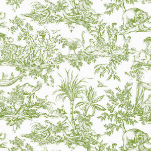 Anna French Fabric Antilles Toile Green AF15172