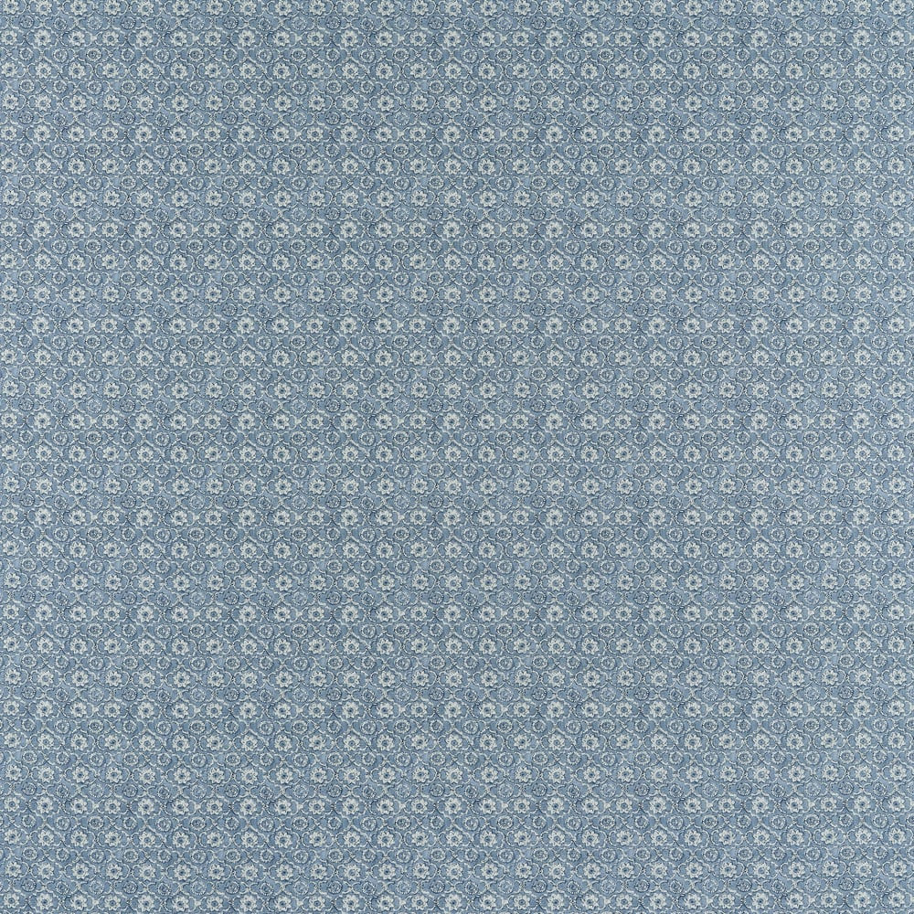 Holly Trellis Blue AF16125 by Thibaut Fabric Thibaut Fabric Holly Trellis Blue AF16125Fabric ISLANDER U.S.A </p><p>Repeat: H: 6.25 in (15.88 cm), V: 5.75 (14.61 cm) 54 in  (137.16 cm) - Fabric Carolina -