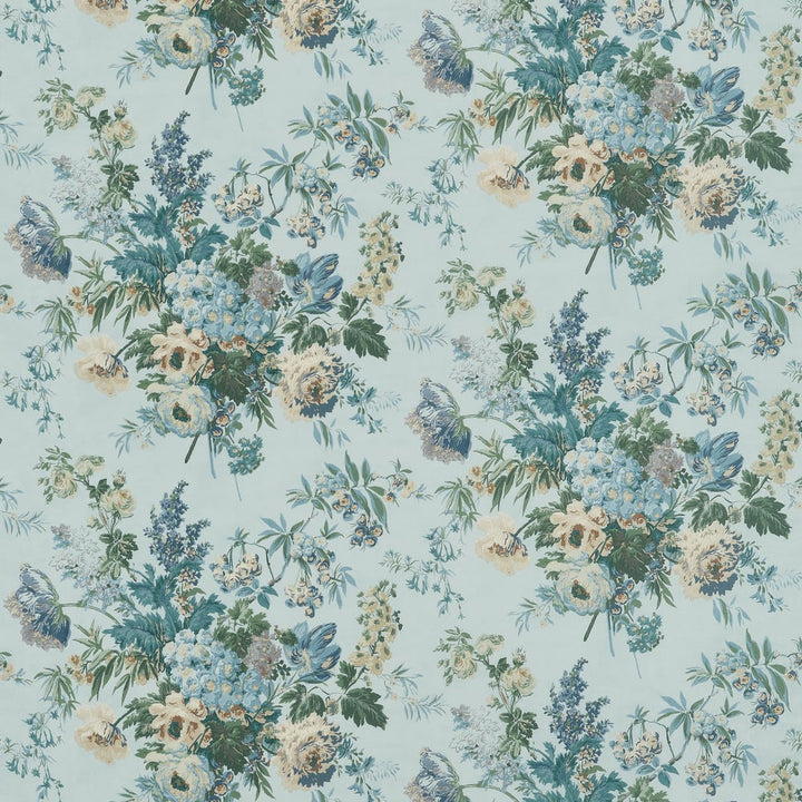 Garden Club Blue AF16134 by Thibaut Fabric Thibaut Fabric Garden Club Blue AF16134Fabric ISLANDER U.S.A </p><p>Repeat: H: 54 in (137.16 cm), V: 24.75 (62.87 cm) 54 in  (137.16 cm) - Fabric Carolina -